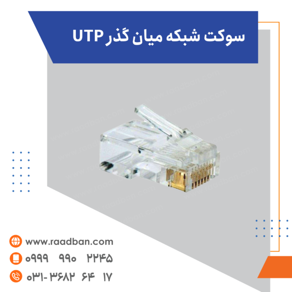 سوکت شبکه ميان گذر UTP