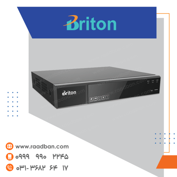 دستگاه آنالوگ برایتون 4 کانال سری 8 مگاپیکسل نمایش UVR-7TCA04RQ-D149