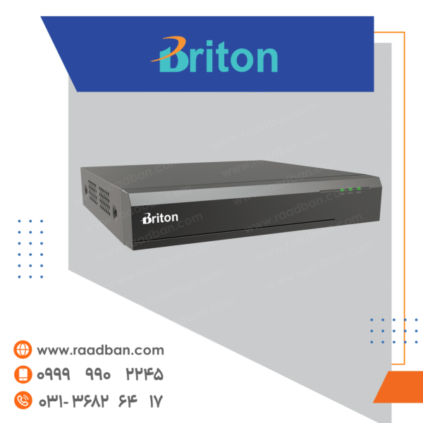 دستگاه آنالوگ برایتون 8 کانال سری 2 مگاپیکسل نمایش UVR-A08EMB-D78G