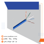 کابل شبکه  cat 6 utp مس